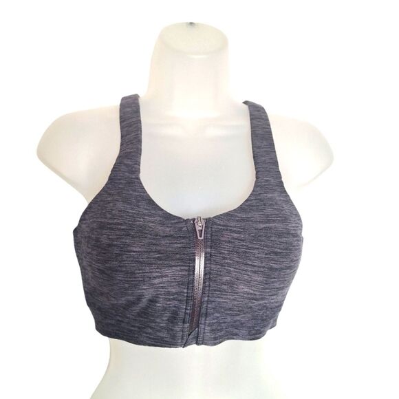 Victorias Secret Athletic Knockout Sports Bra Smooth Front Close Comfort 34C - Picture 1 of 8